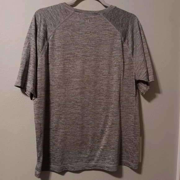 Majestic Men's Heather Gray Seattle Mariners Short-Sleeve Logo Tee - Picture 2 of 11